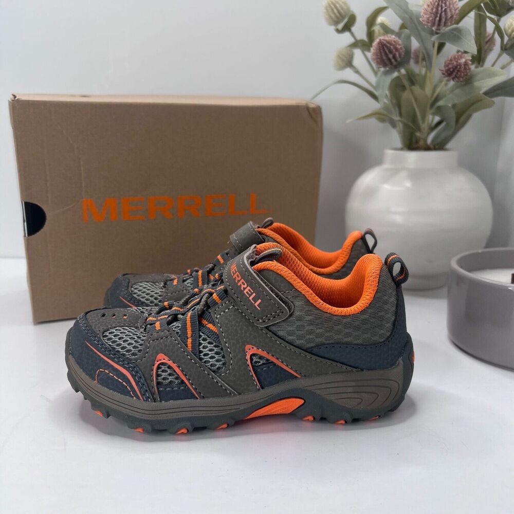 Merrell M-Trail Hiking Chaser Sneaker GS Smoke MC57109 Boy's US 11 M